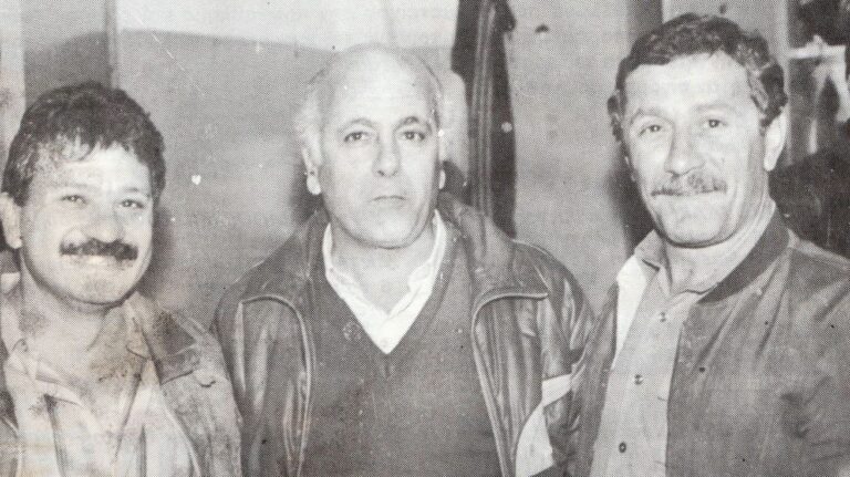 Η τριανδρία της εφορίας ποδοσφαίρου την σεζόν 1988/98!