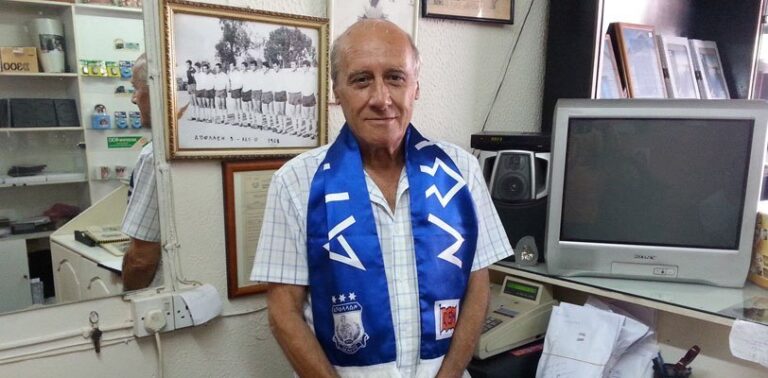 Μόλις περάσεις το εγκαταλειμμένο «Αλάμπρα» ξεπροβάλλει στα δεξιά η μορφή του!